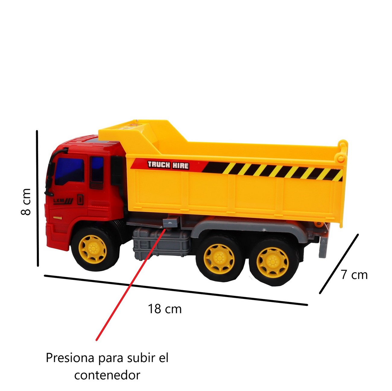 Volqueta Camión Vehiculo De Construcción Juguete Niños 